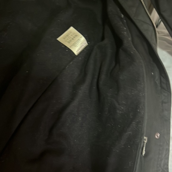 Excellent condition fall trench coat. It is lined on the inside.Hood available. - Picture 4 of 6